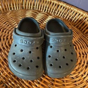 Toddler/Baby Crocs Sz. 8 Black